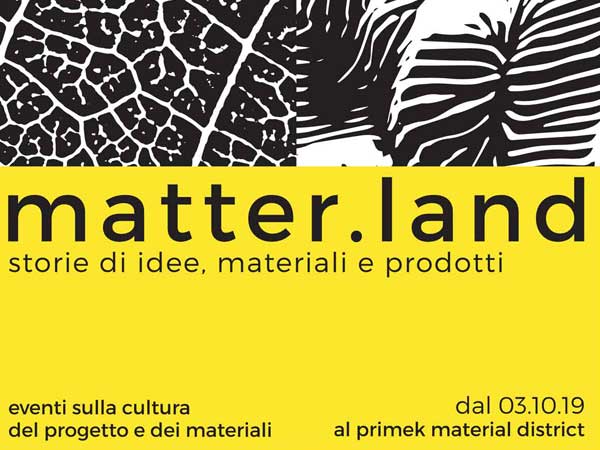 matter.land @ Primek material district | 2019